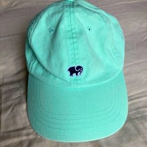 Ivory Ella Mint Green Baseball Cap.
